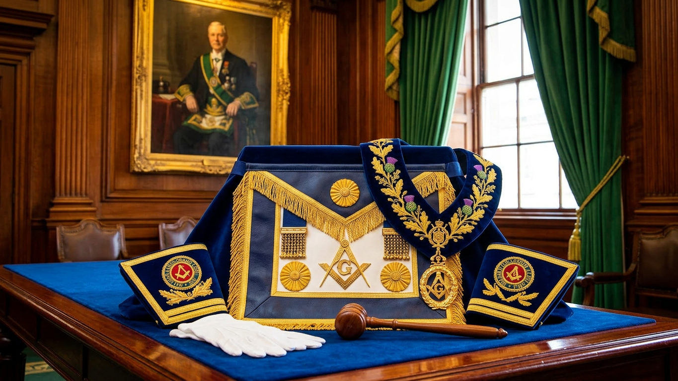Masonic regalia and traditions of Vilnius Arch Lodge